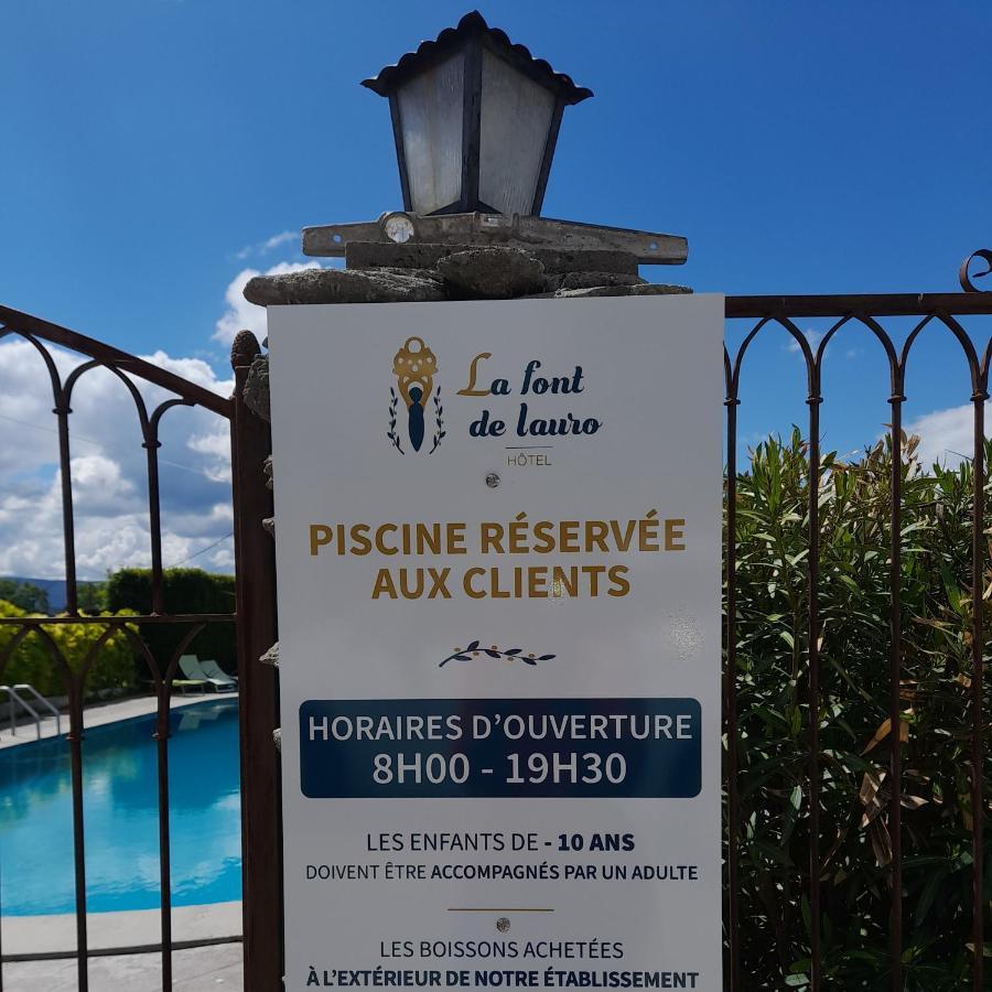 Hotel Font De Lauro Saumane-de-Vaucluse Ngoại thất bức ảnh